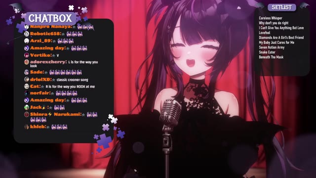 【MEMBERSHIPS OPENING⧸ KARAOKE】Cheeky girl turns into a seductive jazz singer...？？？ thumbnail