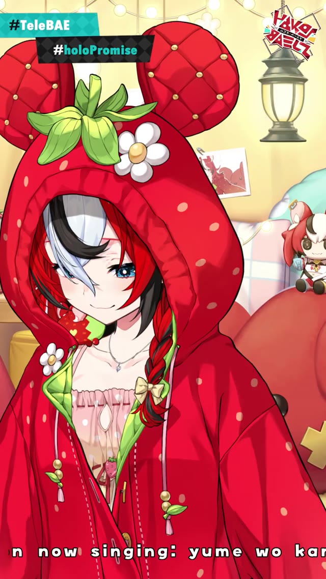 ≪unarchived karaoke・歌枠≫ LIL STRAWBERRY SINGIN! #shorts thumbnail