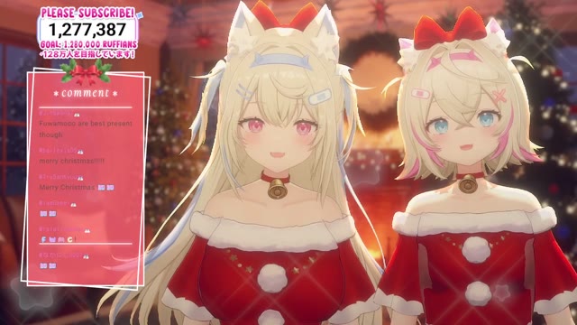 【FUWAMOCO ROCK N' RAWR PARTY】time for a very merry + silly BAUmas 🎄🐾【UNARCHIVED KARAOKE】 thumbnail