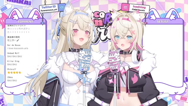 【FUWAMOCO ROCK N' RAWR PARTY】1st karaoke with you ♪ thumbnail