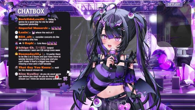 【UNARCHIVED KARAOKE ⧸ 歌枠】🎶I am Roxy and I love to sing for people~ 🎶 thumbnail